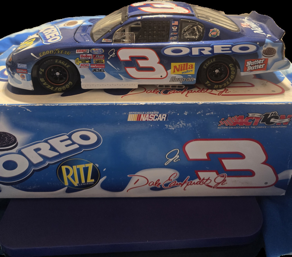 Dale Earnhardt Jr 3 Oreo Ritz 2002 Monte Carlo 1:24 Action Diecast Race Car